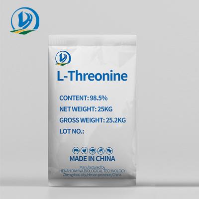 Chine Additifs L poudre cristalline blanche d'alimentation des animaux de CAS 72-19-5 d'additifs d'alimentation des animaux de thréonine à vendre