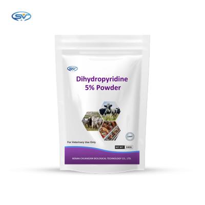 China Animal Feed Additives Veterinary Use Dihydropyridine Soluble Powder 100g 500g for sale