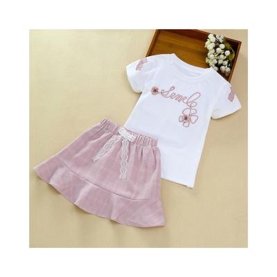 China Factory New Product Supplier Comfortable Girls' Costumes Pattern Embroidered Children's Clothing for sale