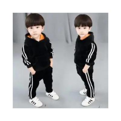 China Other Thicken Factory Sales Modern Design Pure Tone Suit Boys And Girls Hot Loose Children'S Clothing for sale