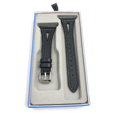 China BD03A Easy Installation Gift Box Apple iw Series 12345 Smart Watch Band Leather Strap For Women Men Gift 38/40.42/44 mm Size Watchband for sale