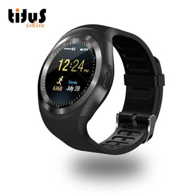 China Y1 Touch Screen Fitness Wrist Watch 1.54 Inch Full TFT Touch Screen Support SIM Card Smart Watches For Kid Sports Wristbands for sale