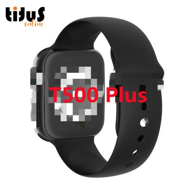 China T500+PLUS Touch Screen 1.69 Inch TFT Touch Screen Smart Watch Heart Rate Smart Wristband Smart Watch IP67 Waterproof for sale