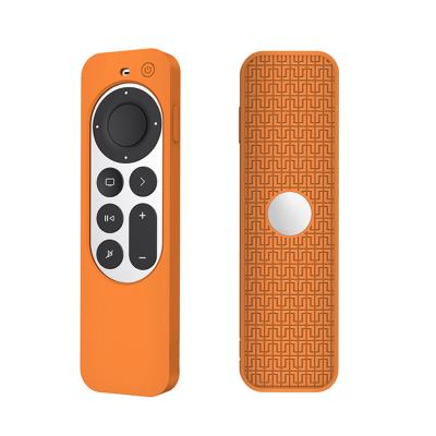 China BOX34C Smart TV Silicone Rubber Remote Control Shockproof Soft Protective Case For Apple TV for sale