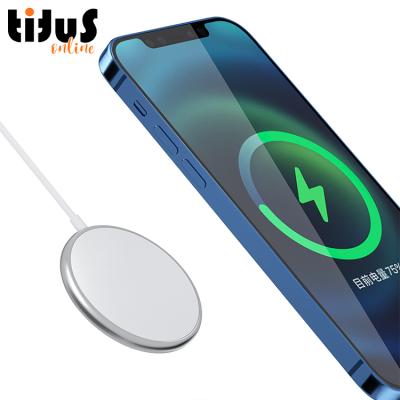 China Portable Type-C Mobile Phone Charger 5W/7.5W/10W/W15 Wireless Magnetic Power Qi Compatible Mobile Charger WR2 for sale