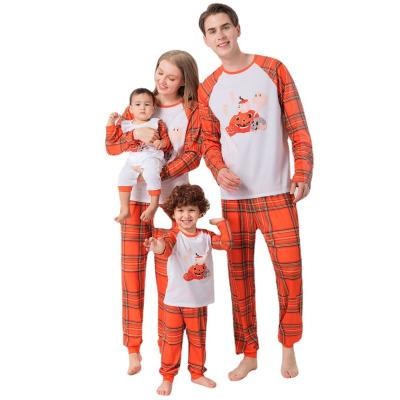 China New Breathable Baby Kids Halloween Parenthood Set Pajamas Family Sleepwear Set Matching Halloween Pajamas for sale