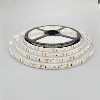 China Hotel/Garden/Home Lighting Upgraded Dual Color Temperature Power 12.5W/M DC12V Three Lines Connect High Brightness Led Lighting Strip for sale