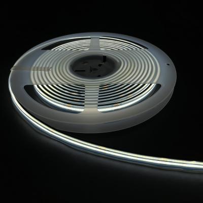 China Hotel / Office / Supermarket Factory 480 Chip 8W 12V 24V Flexible COB Led Strip For Hotel for sale