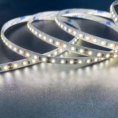 China Hotel 2CCT White Flexible Led Light Dual/Warm White Strip DC12V 2700-6500K 120LED/M Led Lighting Wholesale for sale