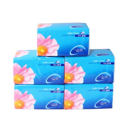 China Factory direct original package eco-friendly facial tissue softwood pulp 4 ply tissue paper ultra soft and strong pumping paper free sample for sale