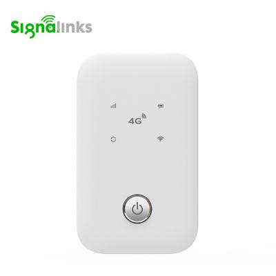 China 4G LTE Home Portable Router With 2FF Standard SIM Card Interface Support 10 Users for sale