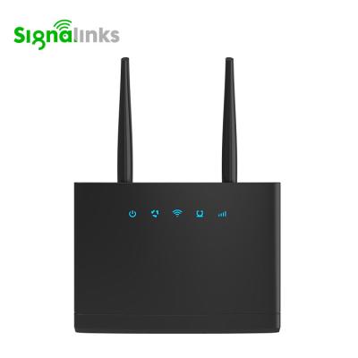 China No Portable Signalinks Open CPE 300Mbps 2 External Antenna Mobile 4G Lte Wifi Wireless Router for sale