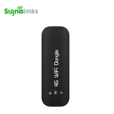 China Signalinks USB WiFi Dongle Adapter 4G LTE USB WiFi Home Adapter With SIM Card With Wi-Fi Hotspot WiFi Display Wireless Dongle for sale