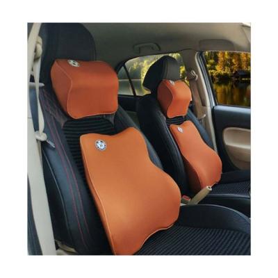 China 2021 Custom Back Support Cushion Business/Luxury Accesorios Memory Foam Waist Support For Car Interior Decoration Accessories for sale