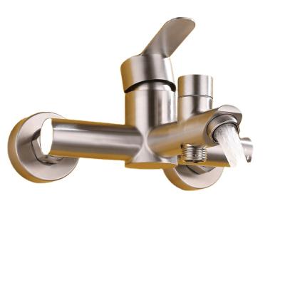 China Without LYSLT Slide Bar Bathtub Shower Faucet Hot And Cold Water Mixing Valve for sale