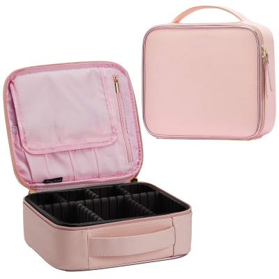 China Fashion Storage Cosmetic Organizer with Dividers for Girls Makeup Bag Cosmetic Travel Cosmetic Bag for Mini Purse for sale