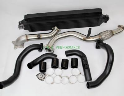 China Front Mount Bolt-On Intercooler +manifold donwpipe+chargepipe+boost pipe Rise Kit For Honda Civic (FC) 2016+ 1.5T for sale