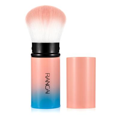 China Powder Brush Retractable Makeup Blush Cosmetic Adjustable Brush Powder Face Powder Brush Kabuki Brush for sale