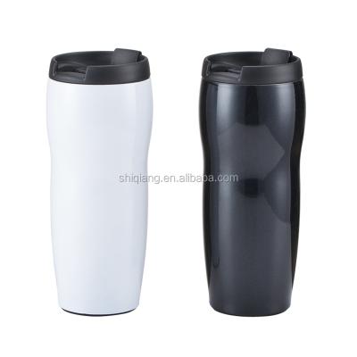 China Stainless Steel 350ml Double Wall Sustainable Mugs Coffee Thermal Mug for sale