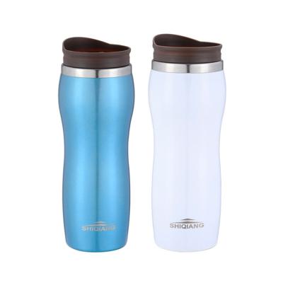 China Sustainable Wholesale Double Wall 350ml Vacuum Tumbler Coffee Stainless Steel Travel Mug for sale