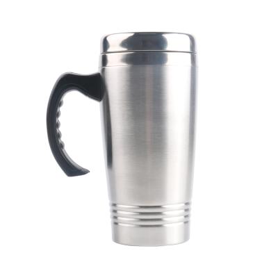 China 450ml Double Wall Stainless Steel Sustainable Travel Mug Thermal Tumbler for sale