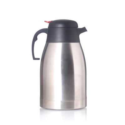 China Sustainable Wholesale Outdoor Sports Camping Vacuum Insulated Stainless Thermos 2000ml Coffee Pot for sale