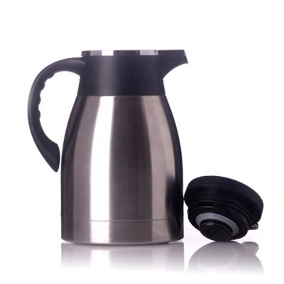 China Sustainable 1.5L Vacuum Insulated Double Wall Carafe Thermos Stainless Steel Thermal Water Jug for sale