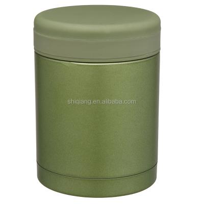 China Sustainable Reusable 400ml Vacuum Insulated Thermos Food Flask for sale