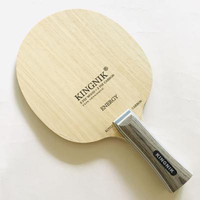 China KINGNIK ENERGY PING PONG BLADE 5PLY WOOD+2PLY CARBON POWER (SIMILAR AS Viscaria Taksim SERIES) for sale