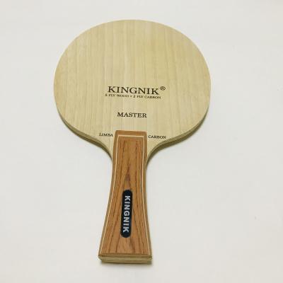 China KINGNIK MASTER PING PONG BLADE 5PLY WOOD+2PLY CARBON SERIES (TRIAL VERSION ML SERIES) for sale