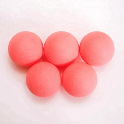 China Pink Celluloid 38mm Table Tennis Ball (Ping Pong Ball) for sale