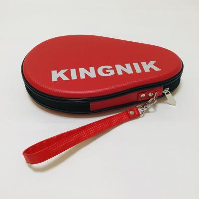 China KINGNIK RED COLOR PING PONG CASE RED (SQUASH SHAPE) for sale