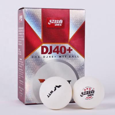 China SCAD 2022 WTT DJ40+ ITTF Approved Three Star White WTT Table Tennis Balls for sale