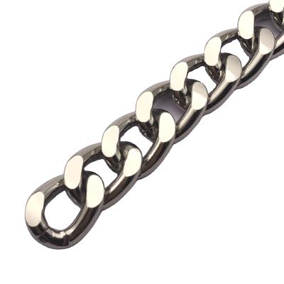 China Hot High Quality Aluminum Nickel Free Chain Plating Fashion Garment Decorative Chain Factory Sale for sale