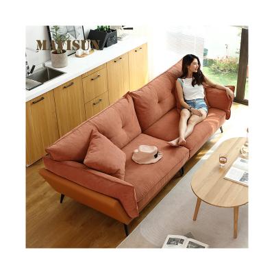 China Italian Corduroy Furniture Modern Sofa High Quality Customized Sectional Living Room Couch Modern Sofa for sale