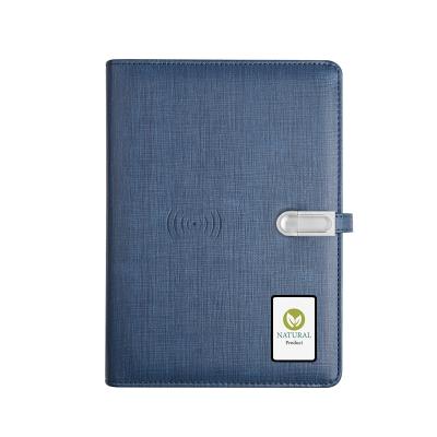 China Lovely Led Hardcover Book Light UP LOGO Powerbank Notebook With USB Charger Three Charging Ports For Study for sale