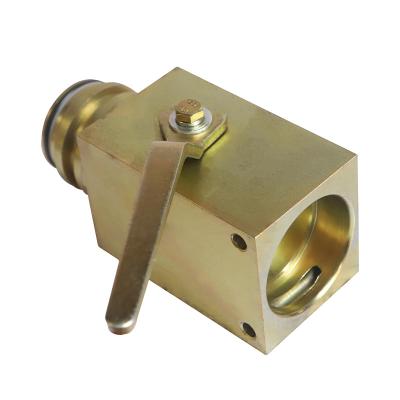 China New Product GV001 Brass Hydraulic Globe Stopper Parts New Product GV001 Time Check Valve for sale