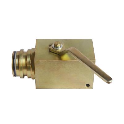 China Long Life Time Underground Mining Equipment Ball Valve Safety High Quality Brass Ball Valve for sale