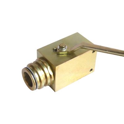 China Long Life Time Top Selling Manufacturer Brass Gas Ball Valve Mining Equipment Accessories Stop Ball Valve for sale