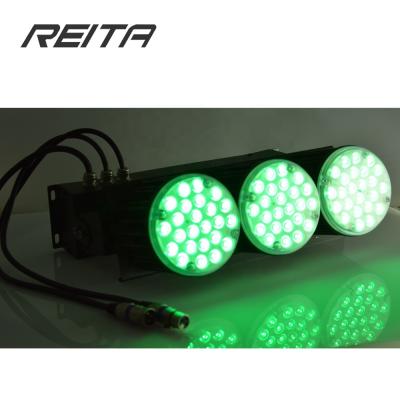 China Stage 150Watt ip66 waterproof 150w outdoor led rgbw dmx 512 garden rgb spotlight led light bar for sale