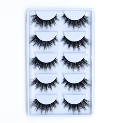 China False Lash Boxes Packaging Natural Lashes Accessories Packaging Thick False Eyelashes Match Mink Fur Eyelash Box Wholesale for sale