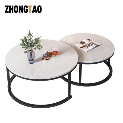 China Convertible Modern Tea Table Sofa Side Simple Wrought Iron Coffee Table for sale