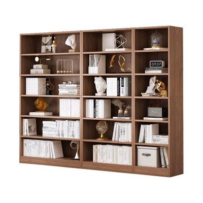 China OEM Modern Design Furniture Portable Large Scale Extendable Modern Book Shelves Wooden Tall Bookcase for sale