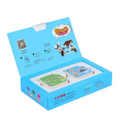 China Entertainment Custom New Type Early Educational Flash Cards Design Literacy Baby Learning Paper Card Wholesale Flash Cards for sale