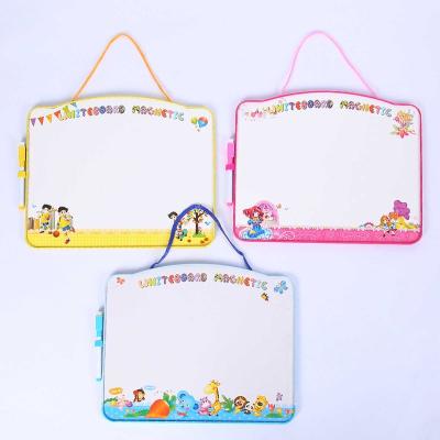 China Education.Training.Office Double Sided School Kids Custom Logo Small Size Portable Mini Dry Erase Magnetic White Board For Kids for sale