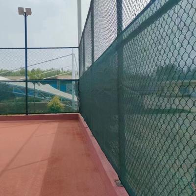 China 60% Net Court Net Windproof Barrier PE Leather HDPE Windbreaker Tennis Court Windproof Rate AF002 for sale