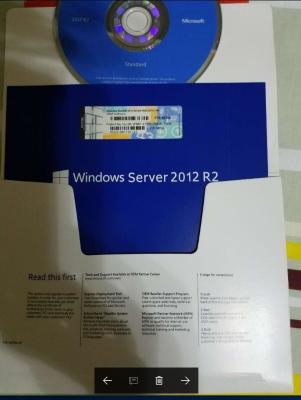 China Online Activation , Lifetime Warranty , WIN SEVER 2012 R2 OEM / Retail  New Key ，Full Package , Windows sever 2008R2 for sale