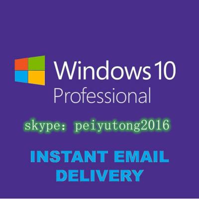 China WINDOWS 10 PRO 32 / 64 BIT WIN 10 OEM GENUINE LICENSE ORIGINAL ACTIVATION KEY for sale