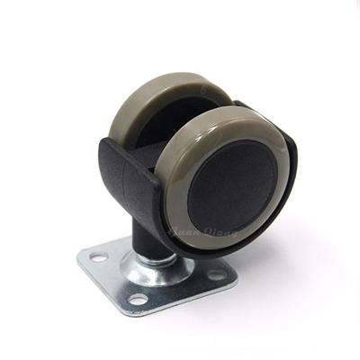 China GQ-K011 China Manufacture Contemporary Heavy Duty Swivel Caster Nylon Cabinet Universal Wheel For Furniture for sale