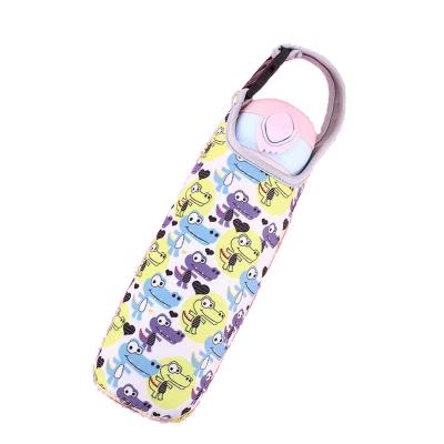 China Customized Waterproof Neoprene Insulated Water Bottle Cooler Holder Sleeve Bag High Quality for sale